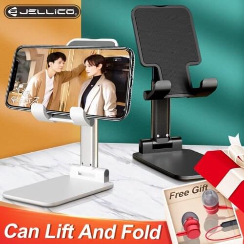 Jellico Desk Mobile Phone Holder Stand Desktop Holder For iPhone Samsung Xiaomi Mobile Phone Holder For iPad Tablet Desk Holder