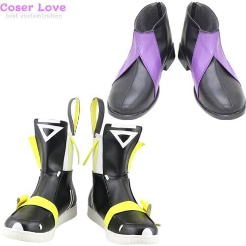 COMPASS Adam Yuryev layer Reiya Cosplay shoes boots Halloween Carnival Christmas