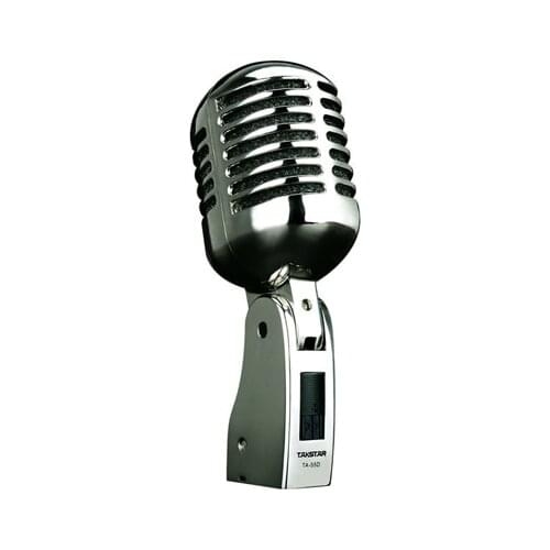 Original Takstar TA-55D dynamic classic microphone hypercardiod retro vocal vintage for stage performance/karaoke