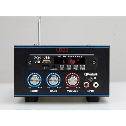 High-power Bluetooth Power Amplifier Board, Hifi Fever Grade Finished DIY Kit Power Amplifier Subwoofer Equipment