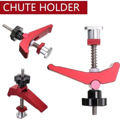Durable Woodworking Aluminum Alloy Quick Acting Hold Down T-slot T-track Clamp Set Tool For Workpiece Positioning And Fixing