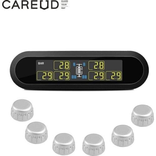 2020 New Arrival Careud for RV Truck 6 Tire Sensor Tire Pressure Monitoring System Tool TPMS