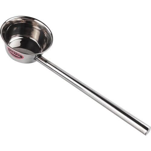 Hotel Canteen Stainless Steel Ladle Long Handle Spoon Water Spoon Soup Shell