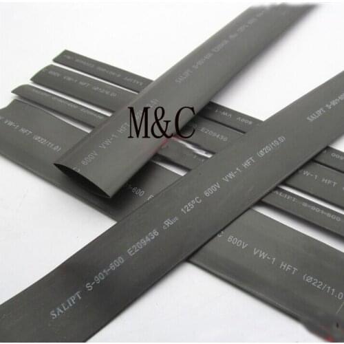 100Meters/roll 2:1 14mm Diameter Heat Shrink L64 Heatshrink Tubing Tube Sleeving Wrap Wire
