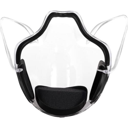 Creative Transparent Face Mask Shield Respirator Foam-proof Dustproof Shield Mask Alternatives With Breathing Kitchen Tools