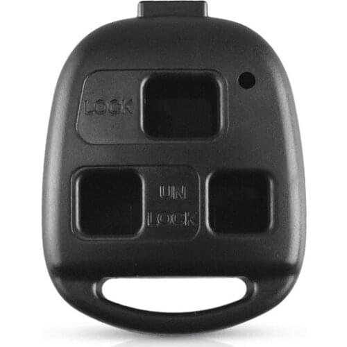 Universial Key Head 3 Buttons REMOTE KEY FOB CASE For TOYOTA For Lexus CAMRY RAV4 Corolla PRADO YARIS Without Key Blade With LG