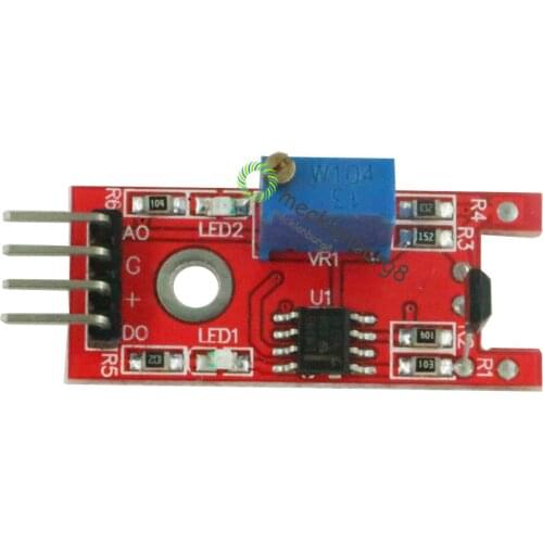 2 pcs. Smart Electronics 4pin KY-024 Linear Magnetic Hall Breakers Counting sppeed Sensor Module for arduino DIY Kitb