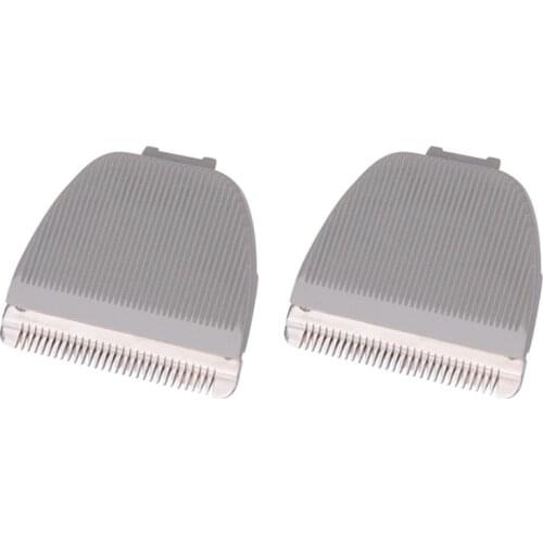 2 Pcs Hair Clipper Replacement Blade for Codos CP-6800 KP-3000 CP-5500,Grey