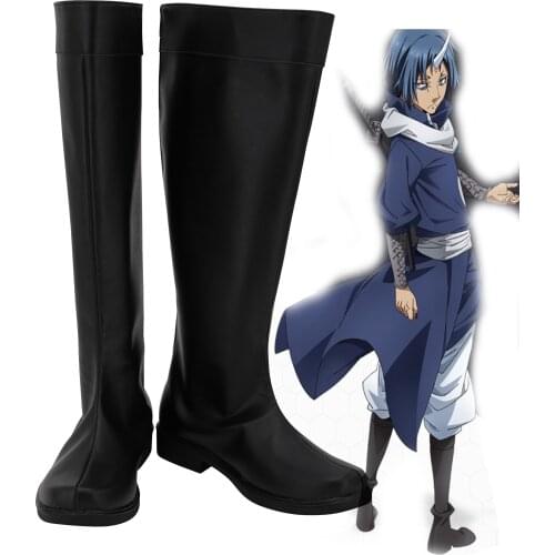 Anime That Time I Got Reincarnated as a Slime Cosplay Souei Boots Christmas Halloween Shoes Custom Made