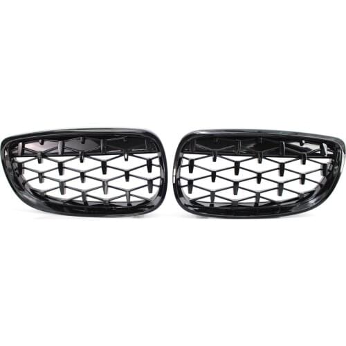 Diamond Style Car Racing Grill for BMW E36 E46 E39 E87 E90 E92 F20 F21 F30 E60 F10 F18 G30 G38 Front Kidney Replacement Grilles
