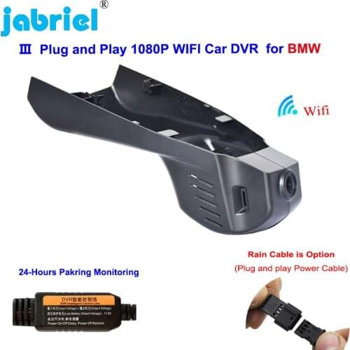 HD 1080P Wifi 24H Car Dvr Dash Cam Camera for BMW x1 f48 f20 3gt f34 m3 f80 m4 f82 X3 F25 X4 F26 x5 f15 X6 F16 f32 f33 f36 F02