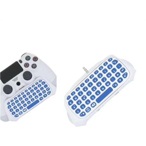 Black/White Mini Bluetooth Wireless Keyboard Controller Gamepad KeyPad Fit For Sony PS4 PlayStation 4 Game Controller Accessory