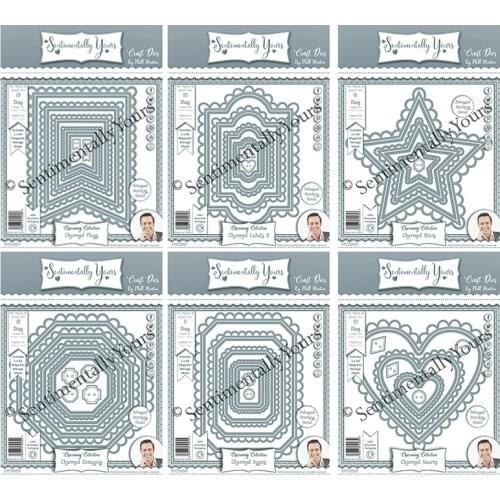 CH 2021 New Arrival Various graphics Stencil Metal Cutting Dies For Scrapbooking Practice Hands-on DIY Album Card Hand