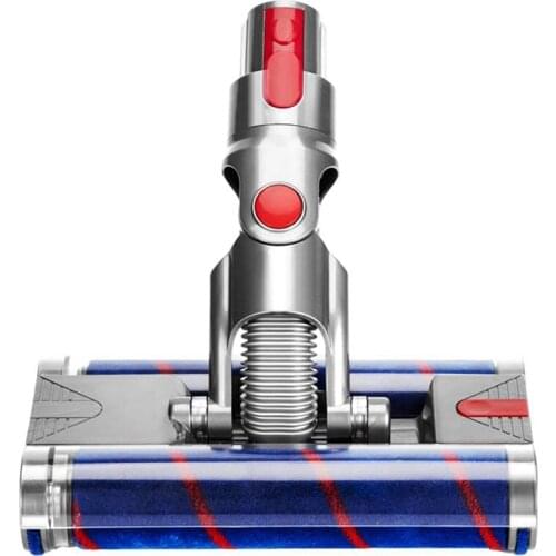 Double Soft Roller Head Quick Release Electric Floor Head for Dyson V15 Vacuum Cleaner Parts