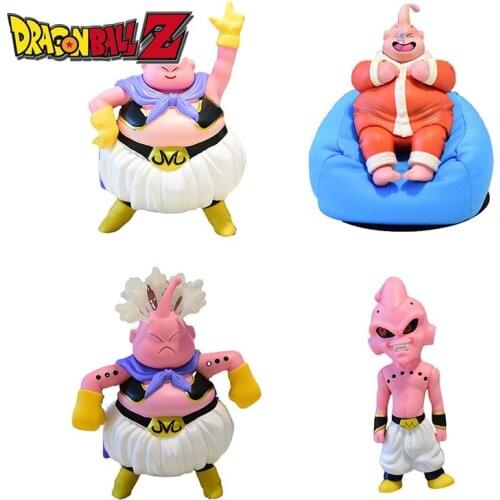 Anime Dragon Ball Z Majin Buu Son Goku Action Figure Model Home Ornaments Doll Model PVC Action Figure Model Doll Toys Gift