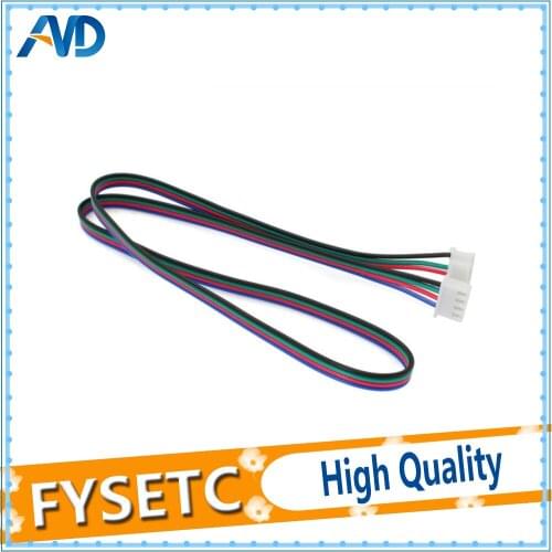 3pcs DuPont line HX2.54 4pin 50cm or 80cm or 100cm to 6pin White Terminal stepper Motor cable for Stepper Motor 3d printer