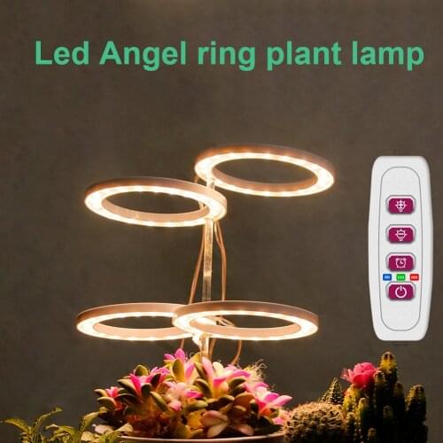 Angel Ring Plant Growth Light Sunlight Phytolamp Indoor USB Nursery Lamp Plants Bonsai Flowers Seedlings Growth Lighting Lamp