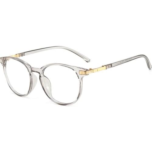 Round Vintage Eyeglasses Frame Women Classic Anti-blue Light Eye Glasses Frames for Men Frame Plastic Spectacle