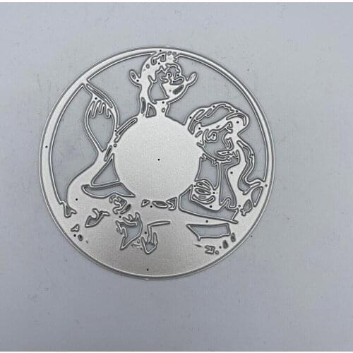 Metal Cutting Dies Mermaid Stencils DIY Embossing Scrapbooking Decorative Paper Card Craft