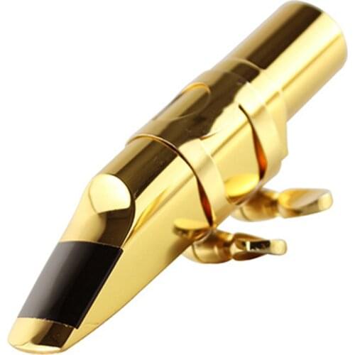 Saxophone Mouthpiece 5C/6C/7C/8C Tone Professional Musical Instruments With Cap Metal Alto Sax Practical Nozzle Accessories