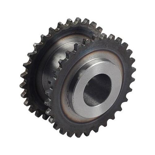 Nonstandard heat treatment large wide double pitch roller conveyor sprockets and chains