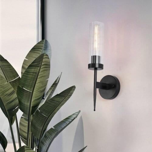 Nordic Wall Lamps Glass Copper Mirror Light For Living Room Bedroom Bedside Study Lights Modern Decor Home Wall Lights Fixture