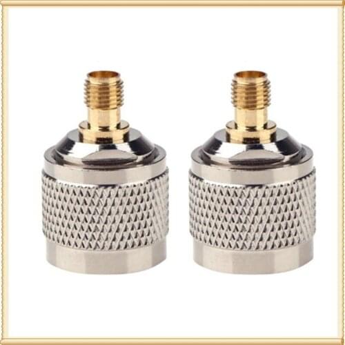 2PCS N Male to RP SMA Female (Pin) RF Connector Adapter for 3G /4G USB Modem and Router antenna