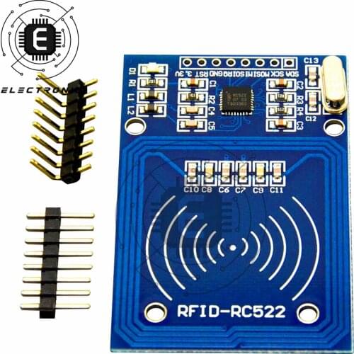 13.56MHz RFID Antenna RC522 Radio Frequency Module Support High-speed Non-contact Communication High Transmission Rate