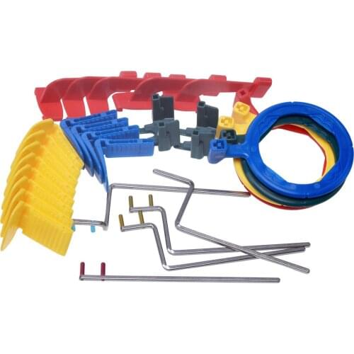 Dental Tools Intra Oral FPS 3000 XCP-DS Type X-Ray Film Positioning System Complete Kit Positioner Holders (1 Set Multi-Color)