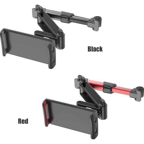 Universal Phone Holder Vehicle-Mounted Rear Pillow Stand Laptop Bracket Automobile Back Seat Stretchable Durable Phone Bracket