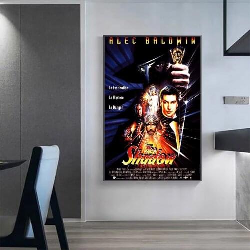 V0359 The Shadow Vintage Classic Movie Wall Silk Cloth HD Poster Art Home Decoration Gift