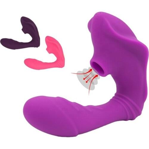 Clitoral Sucking Vibrator with 10 Intensities Modes for Women, Waterproof Rechargeable Quiet Clitoris Nipples Suction Stimulator
