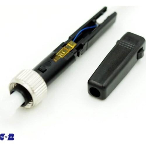 10 pcs Embedded FC / UPC fiber optic quick connector fiber optic cold connector fiber optic connector