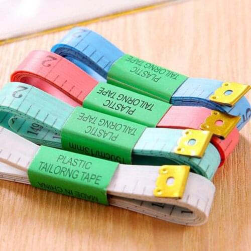 1pc/sell Random Color Multi Functional Cloth Tape Measure School Supplies Chool Tools Stationary Creative Cartoon Students