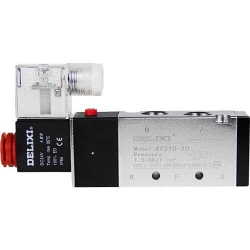 4V430-10 AC220V Solenoid Valve Directional Valve Through Coil Pneumatic Solenoid Control Valve