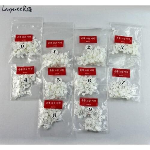 500 Pcs White French False Nails Tips Manicure DIY Art Salon Short Fake Nails Faux Ongle 10 Size Nail Art Tools