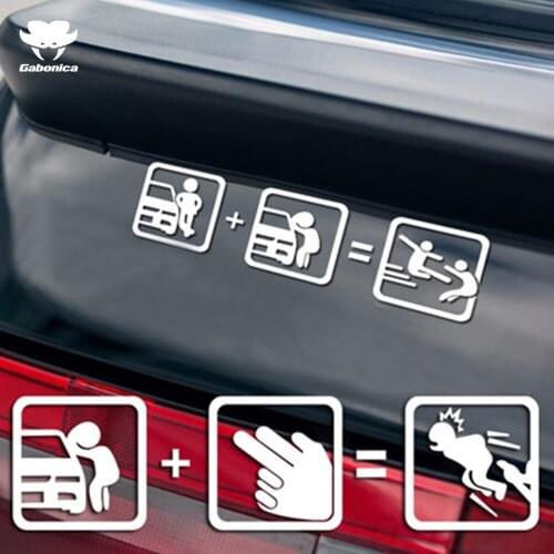 Funny Text Car Sticker Don't Touch My Car Personality Reflective Car Sticker For Audi BMW Mercedes VW Honda Toyota Renault Buick