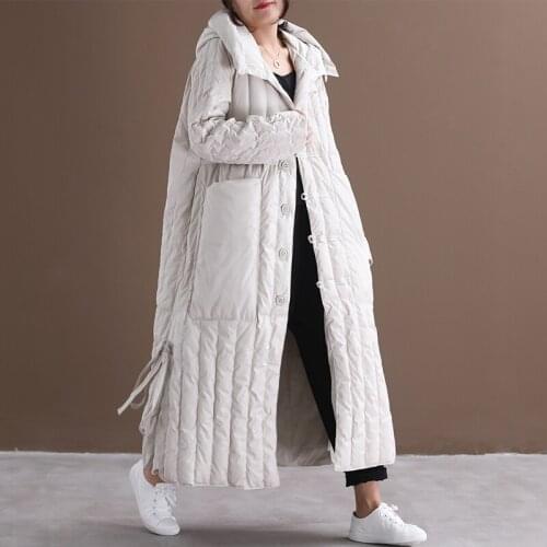 White Goose Women oversized Jacket winter female Down coat warm parka veste femme yy1444