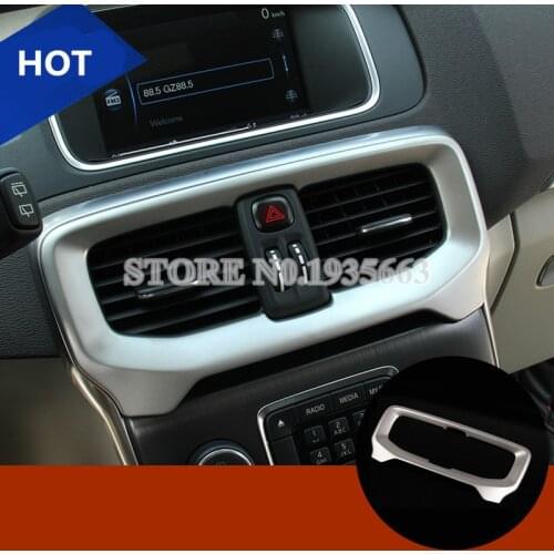For VOLVO V40 Interior Centre Console Air Vent Outlet Trim Cover 2012-2018 1pcs Car Accessories Interior Car Decor Car Trim