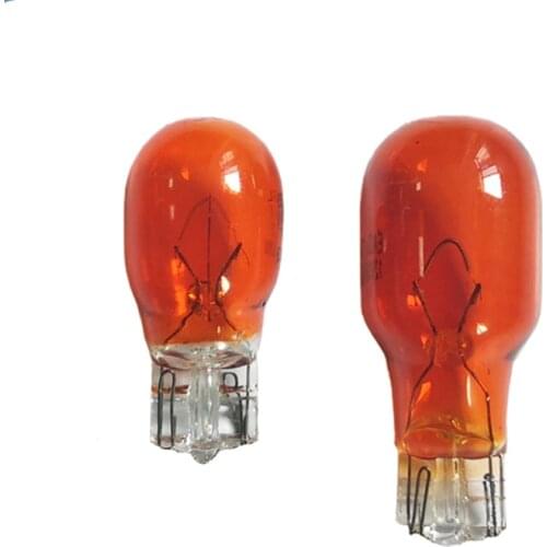 100x W16W T15 T13 halogen lamp Bulbs Backup Light 921 912 Car Reverse Lamp Tail Fog Lamp Bulb White amber DC12V