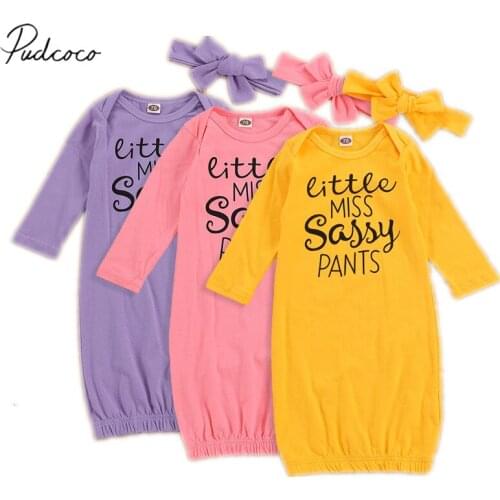 Toddler Baby Sleeping Bags Set, Letter Print Long Sleeve O-neck Sleeping Pocket + Solid Color Headband for Spring, Fall