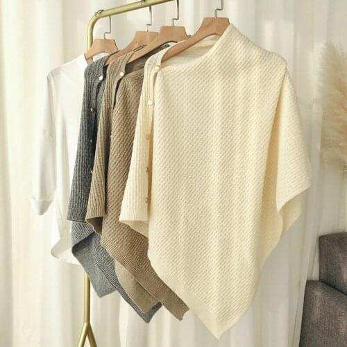 Korean Female Wool Knit Neck Guard Fake Collar Winter Warm Women Windproof Shawl Warm Scarve Female Small Scarf False Collars