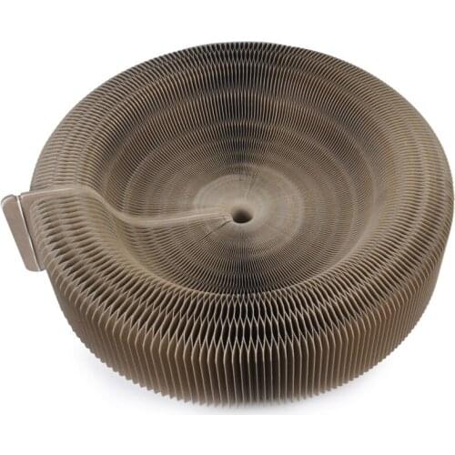 Cat Toys Deformable Scratcher Corrugated Paper Folding Cats Scratching Board with Catnip Grinding Nails Mat Kitten Toys