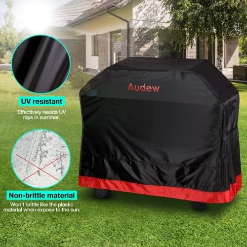 210D Outdoor Waterproof BBQ Cover BBQ Accessories Grill Cover Anti Dust Rain Gas Charcoal Electric Barbeque Grill Protection