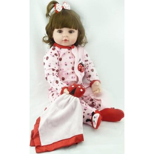 NPK bebes reborn doll 48cm soft silicone reborn baby dolls with soft cloth baby dolls doll christmas surprice