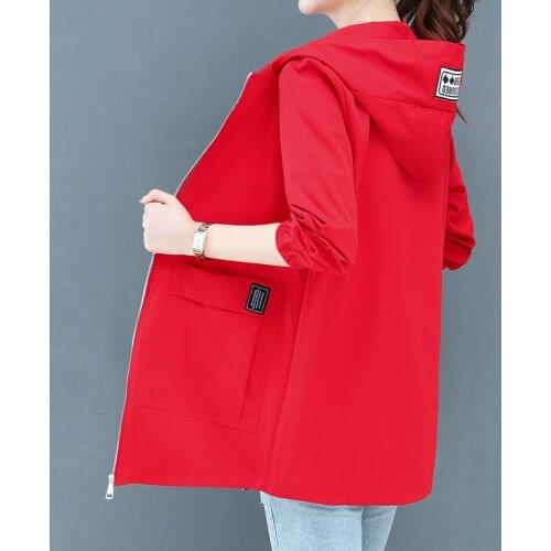 LBP-BAIPING Women's Long Trench Coats