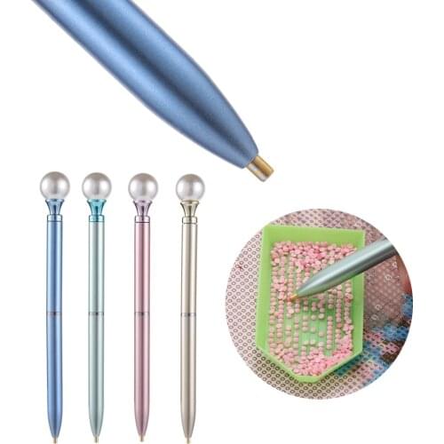 New Pearl Decorate 5D Diamond Painting Point Drill Pen DIY Crafts Cross Stitch Sewing Embroidery Accessories