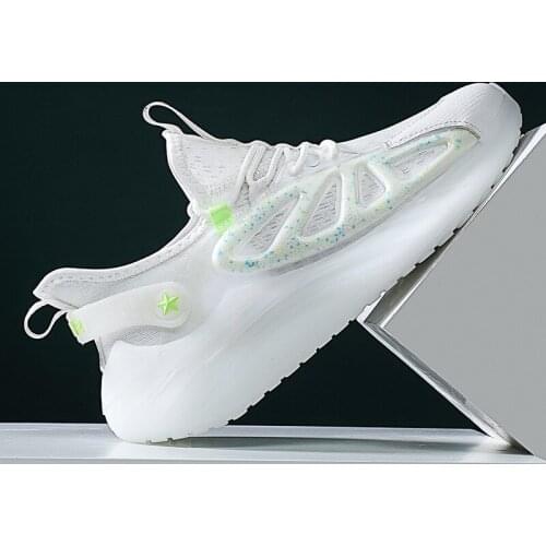 2021 Summer New Mens Shoes Korean Low-Top Mens Trend Daddy Shoes Coconut Breathable Mesh Casual Sports Shoes