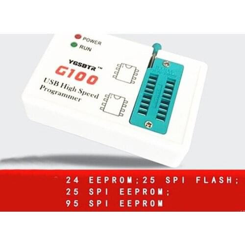 NEW G100 programmer 25 SPI FLASH, 24/25/95 EEPROM chip BIOS burner