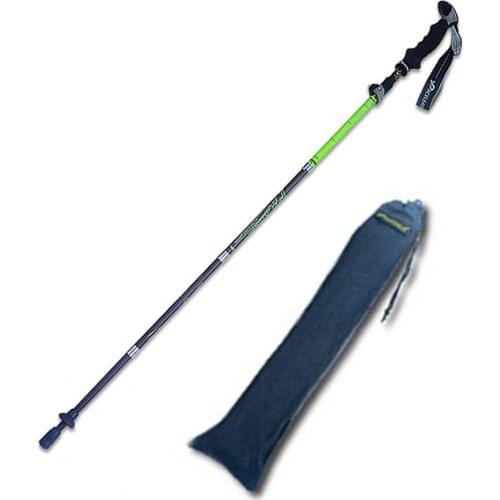 Trekking Stick Versatile Sweat Absorption Excellent Performance Hiking Self-Defense Cane for Outdoor телескопическая палка